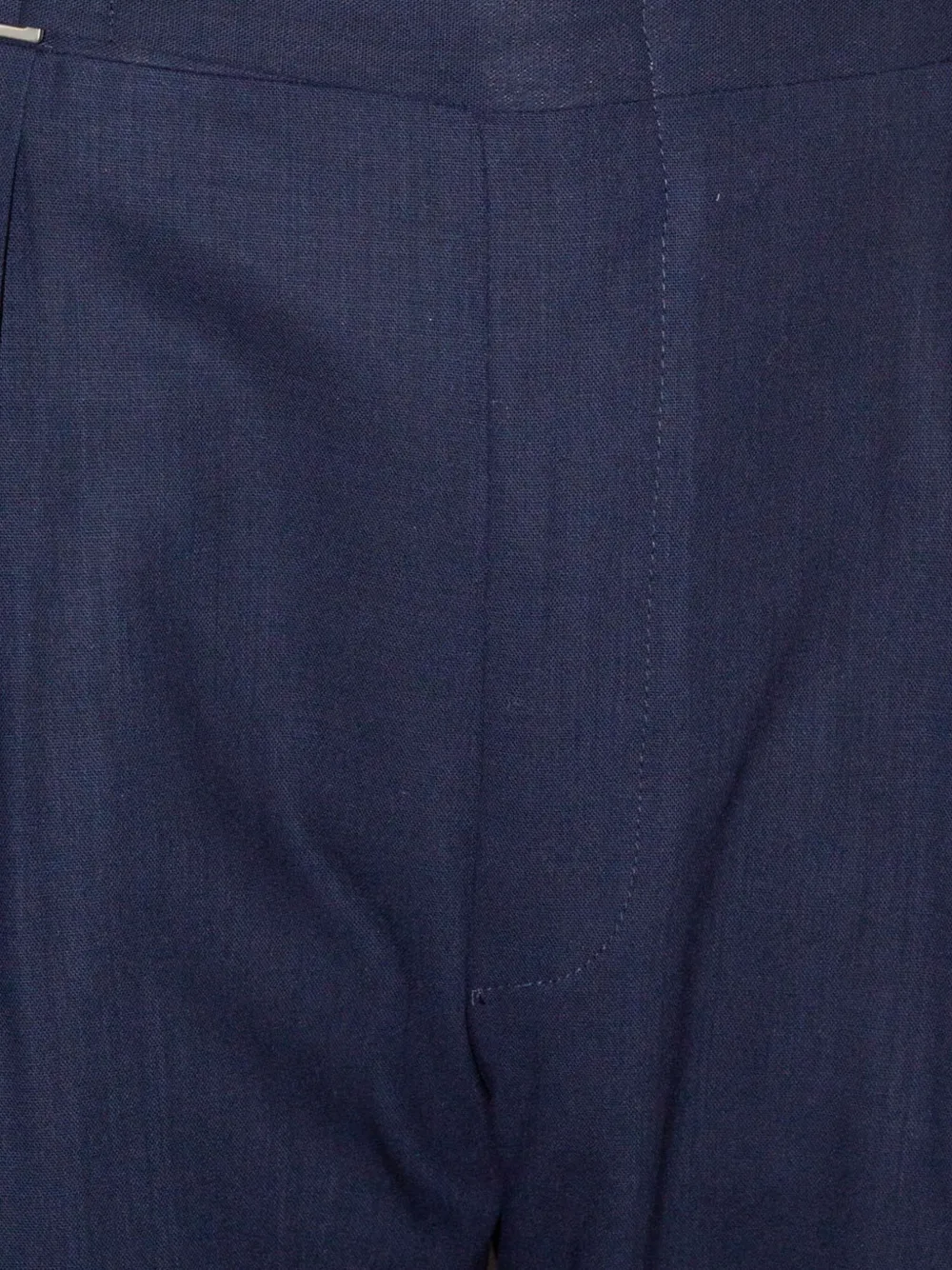 Canali pleated concealed-fastening trousers Blauw
