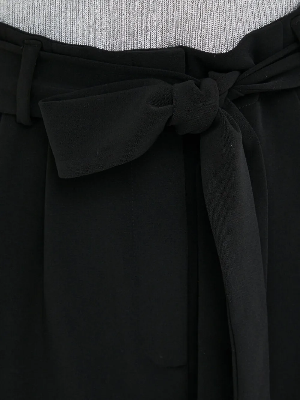 Bruuns Bazaar Belted Pleated Shorts In Black