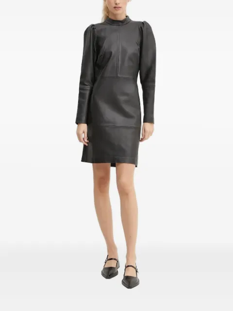 Bruuns Bazaar leather mini dress