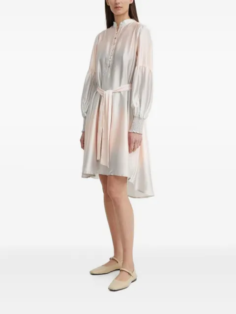 Bruuns Bazaar balloon-sleeve belted dress