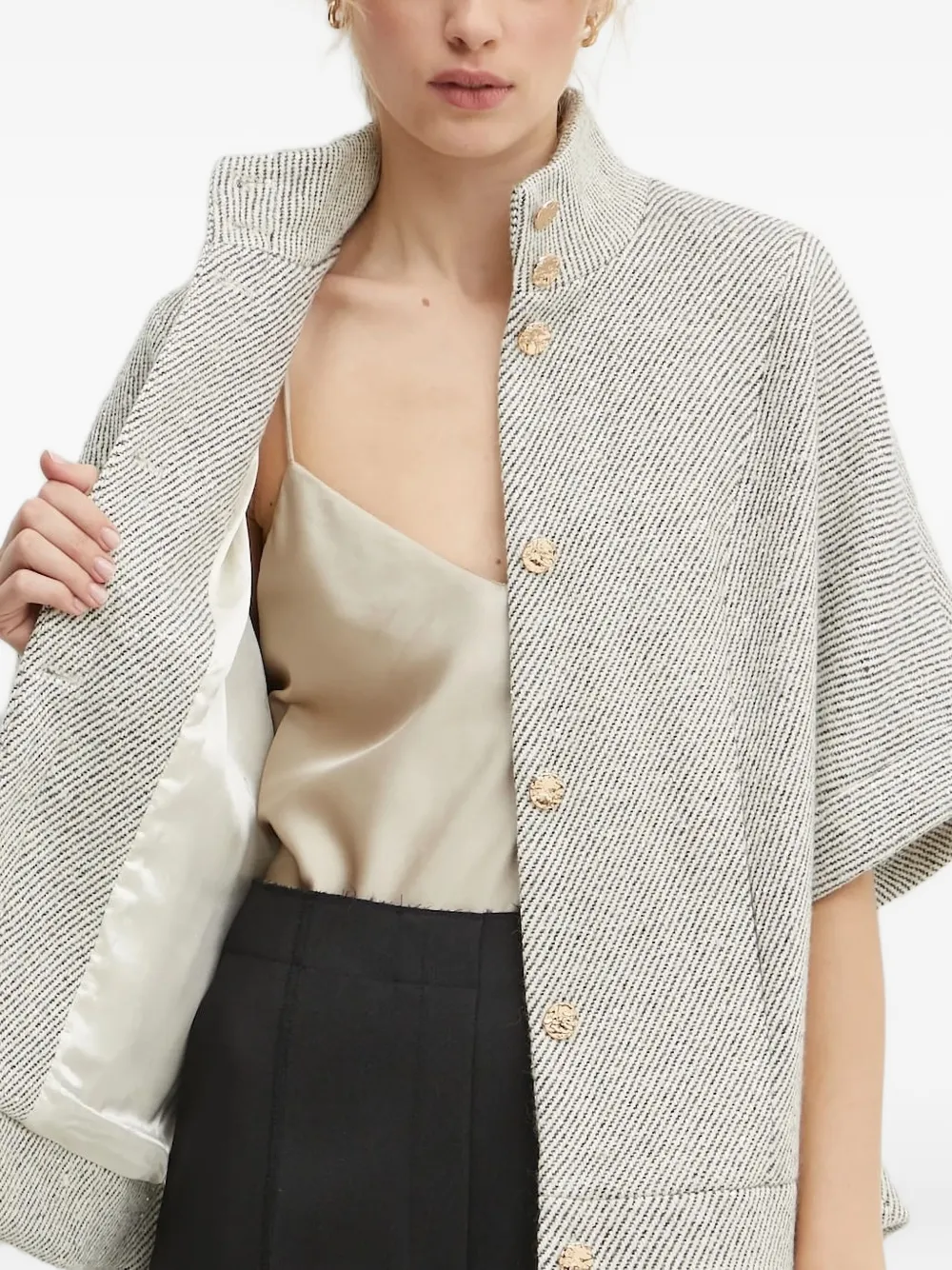 Bruuns Bazaar Short-sleeve Jacket In White