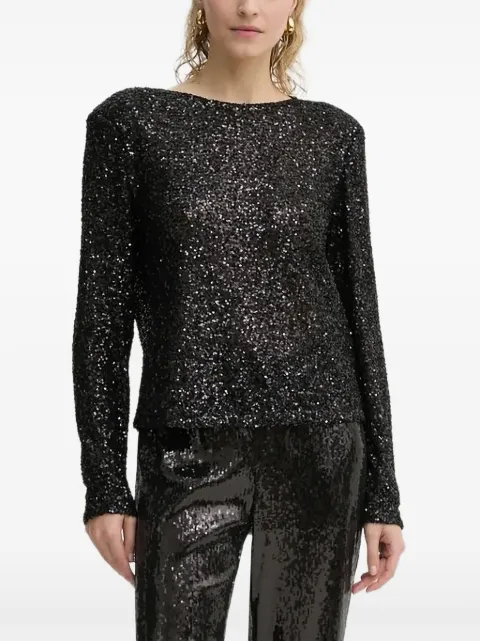 Bruuns Bazaar embellished long-sleeve blouse