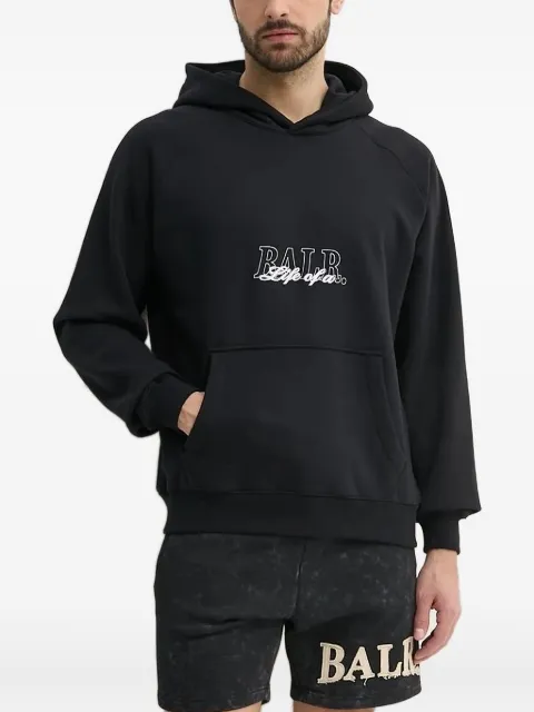 BALR. logo-embroidered hoodie