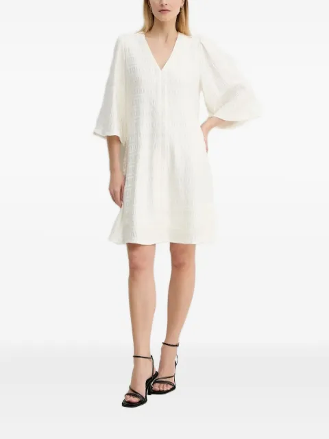 Bruuns Bazaar textured V-neck mini dress