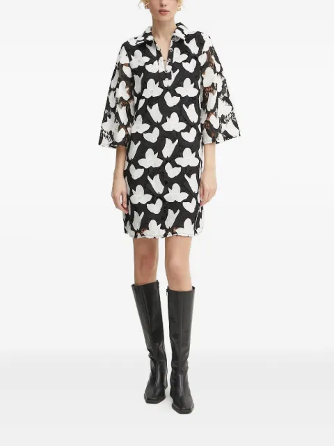 Bruuns Bazaar Ignon floral-lace mini dress