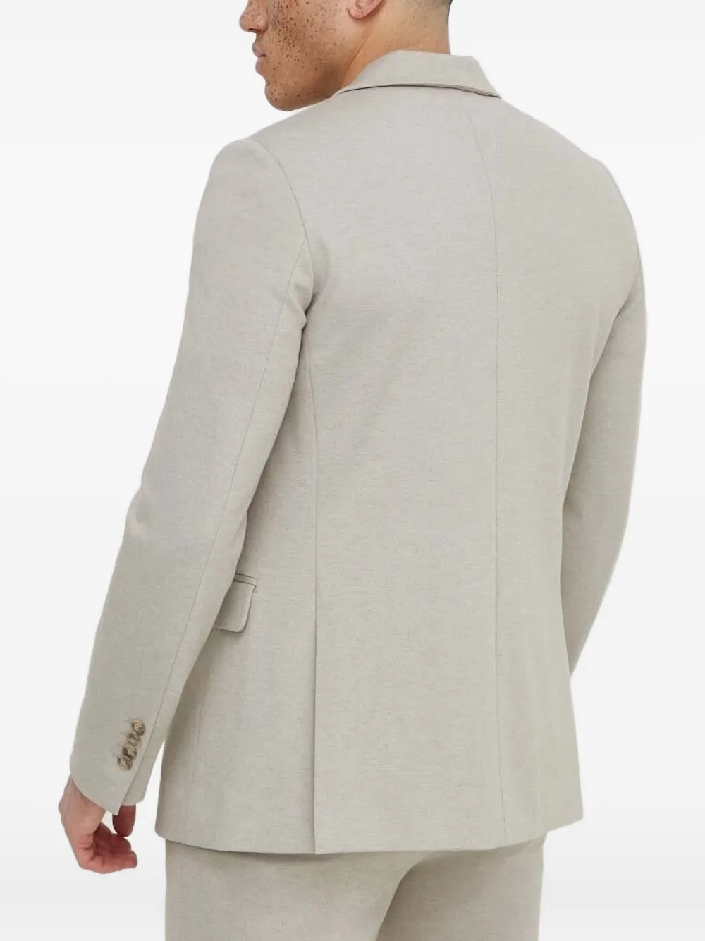 Bruuns Bazaar LayBBFranco colbert met twee knopen Beige