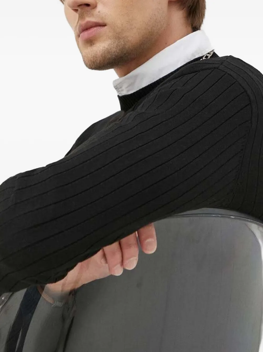 Bruuns Bazaar Crew-neck Sweater In Black