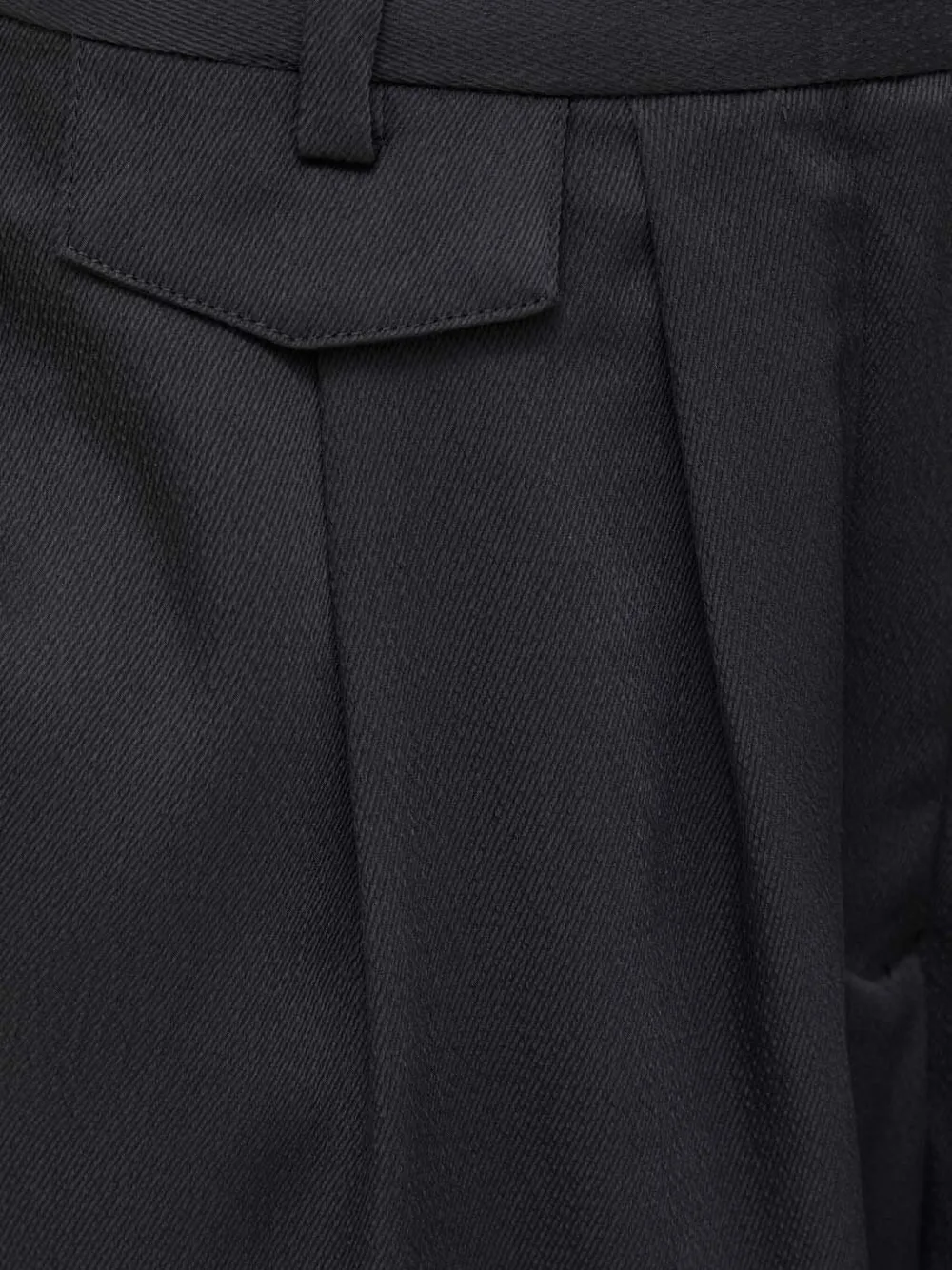 Bruuns Bazaar Cedars Bb Cella Pleated Wide-leg Trousers In Black