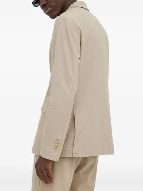 Bruuns Bazaar pinstripe single-breasted blazer