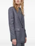 Bruuns Bazaar single-button blazer - Grey