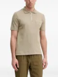 BALR. zip-neck polo shirt - Green