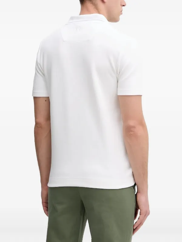 BALR. Qシリーズ ジップネック ポロシャツ | ホワイト | FARFETCH JP