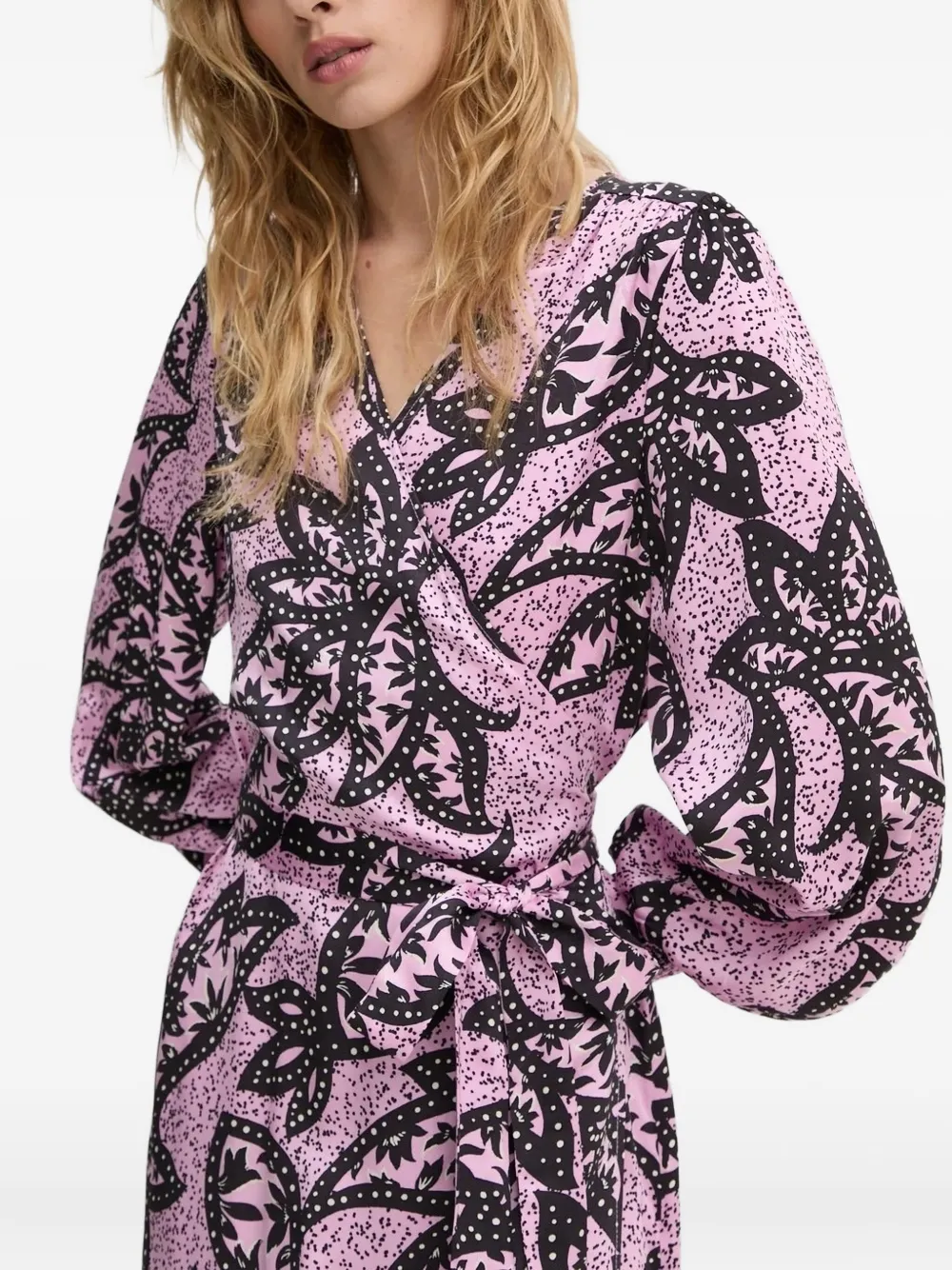 Bruuns Bazaar Floretbbcaisanas Midi Dress In Pink