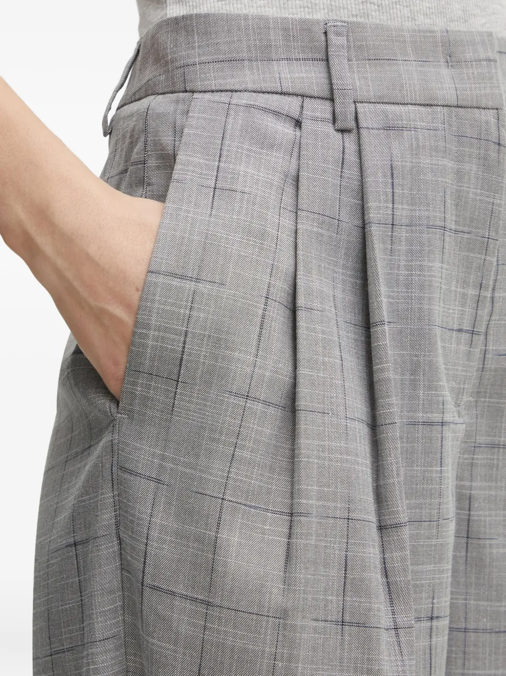 Bruuns Bazaar Baybbricu Trousers In Gray