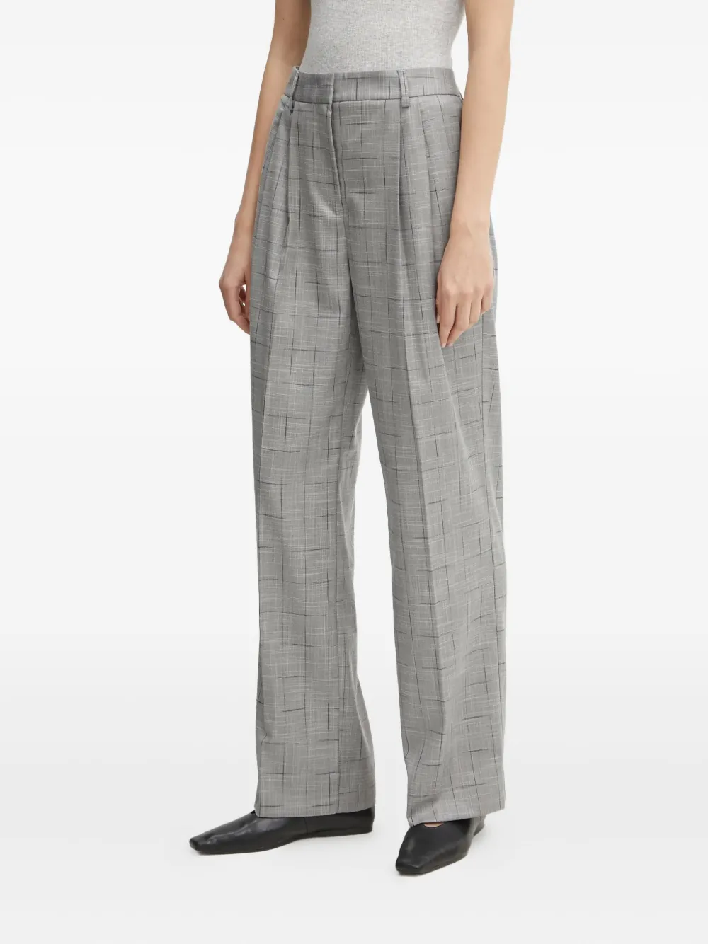 Bruuns Bazaar Baybbricu Trousers In Gray