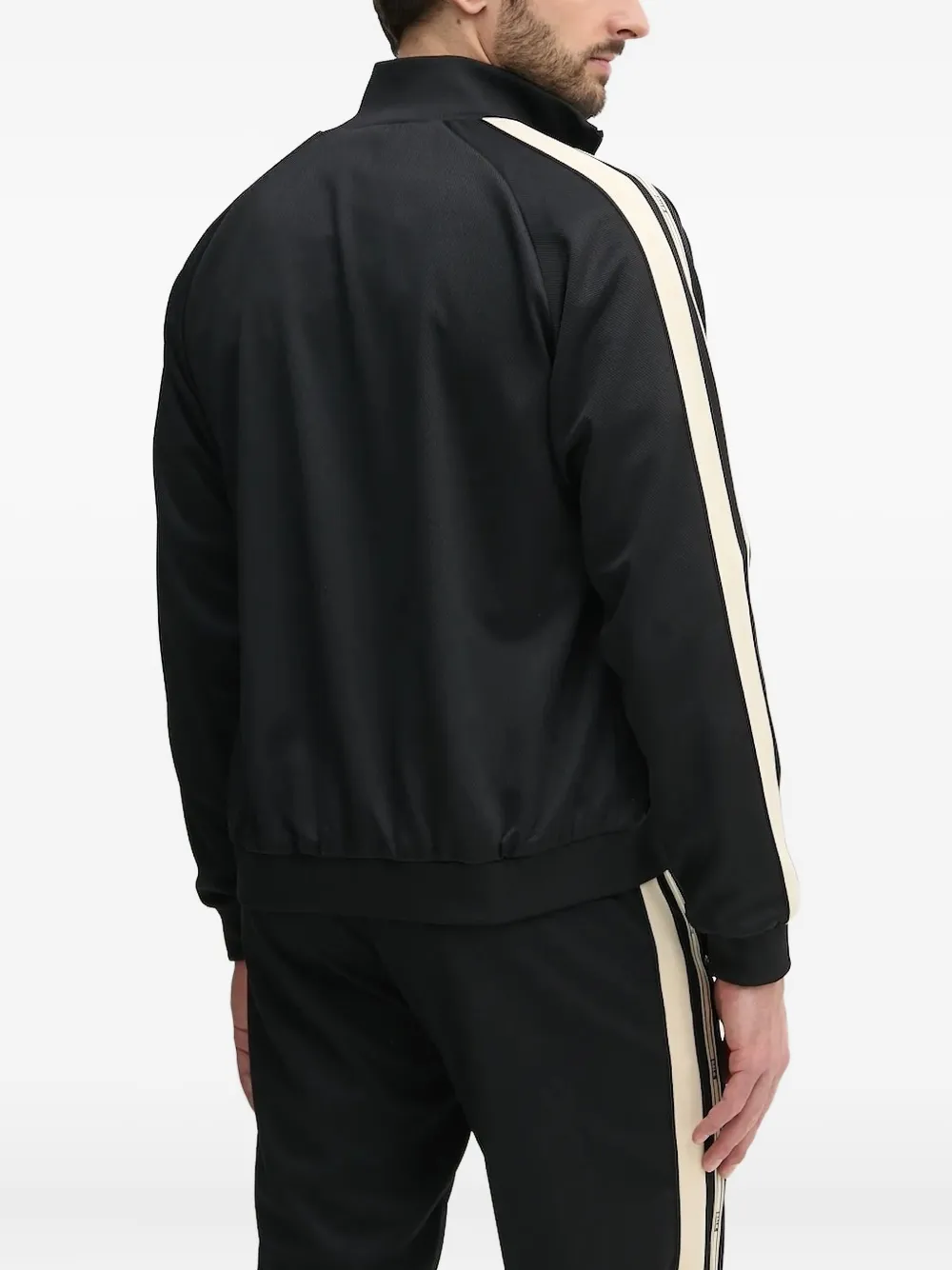 BALR. Sweater met gestreept detail - Zwart