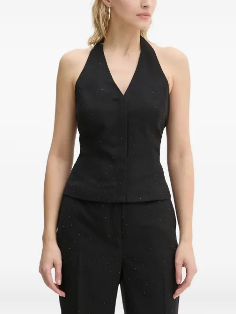 Bruuns Bazaar CorymbiaBBBelia halter-neck embellished top