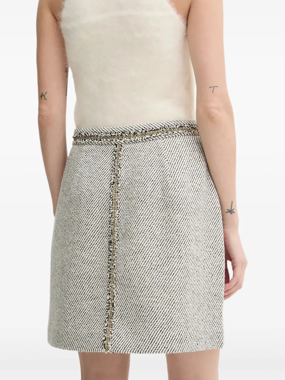 Bruuns Bazaar tweed skirt | Straight Skirts | Image 2