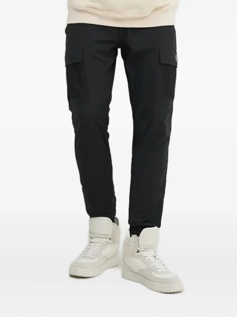 BALR. cargo-pocket track pants - ブラック BALR. cargo-pocket track pants - ブラック