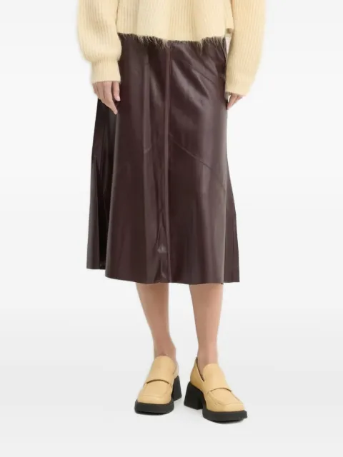 Bruuns Bazaar panelled midi skirt