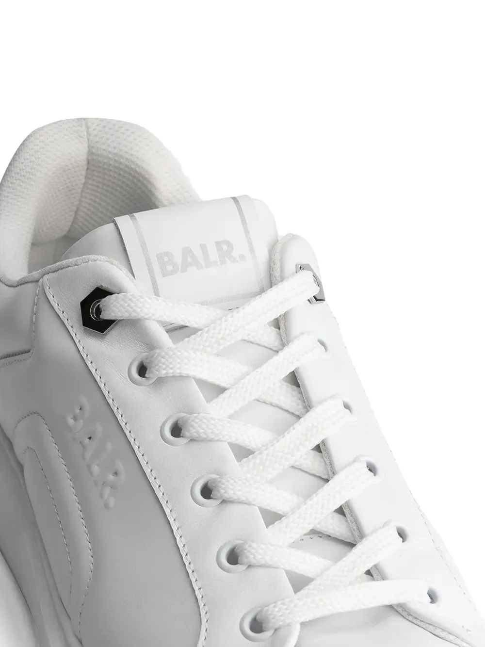 BALR. embossed-logo platform sneakers White