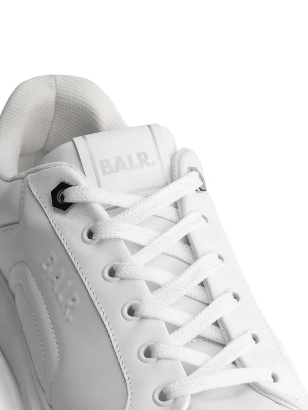 BALR. embossed-logo Platform Sneakers | White | FARFETCH