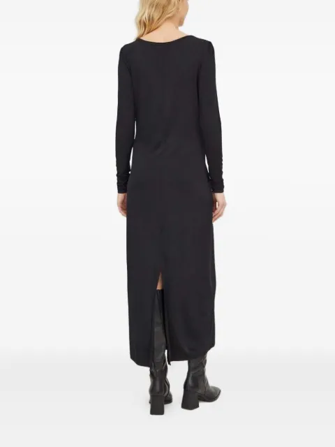 Bruuns Bazaar twist-detail long-sleeve maxi dress