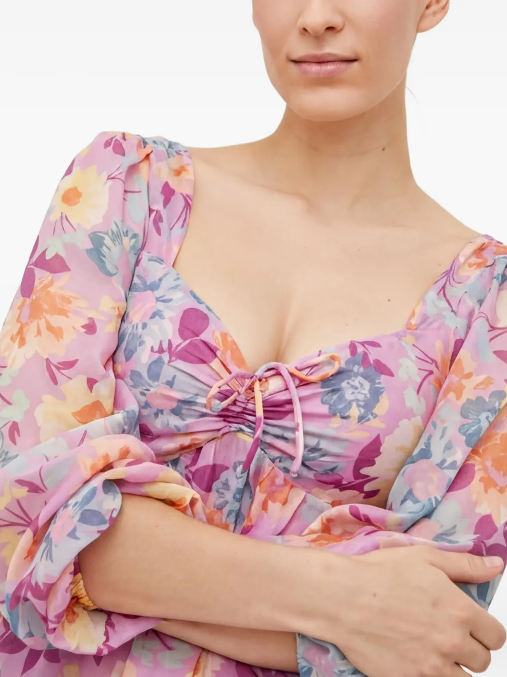 Billabong Paradise Love Salty Blonde midi-jurk met bloemenprint Paars