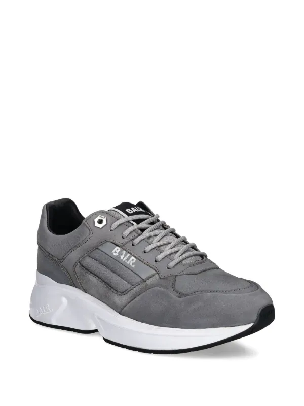 BALR. Brand Luxe レザースニーカー | グレー | FARFETCH JP