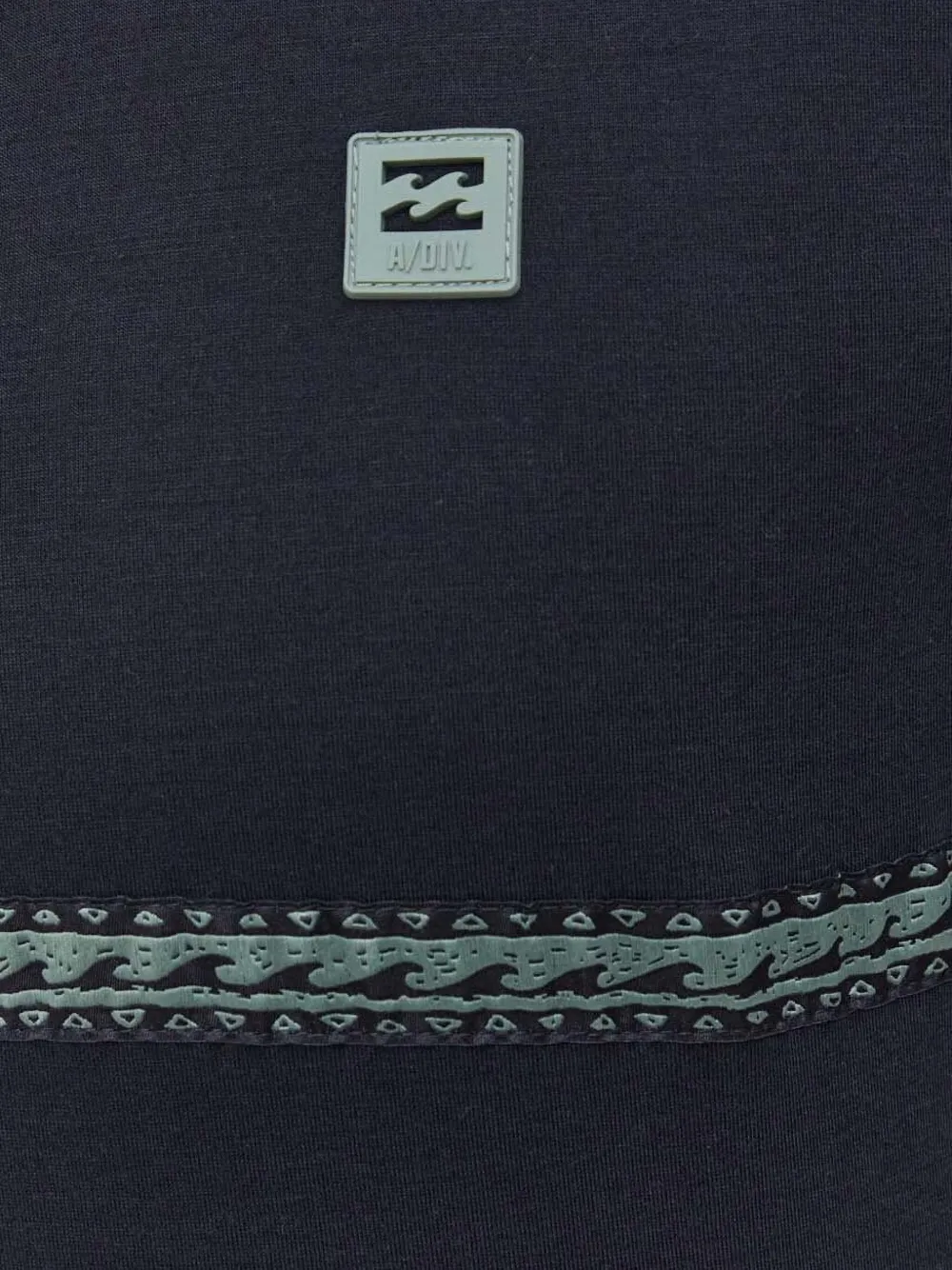 Billabong Trui met halve rits en banddetail Zwart