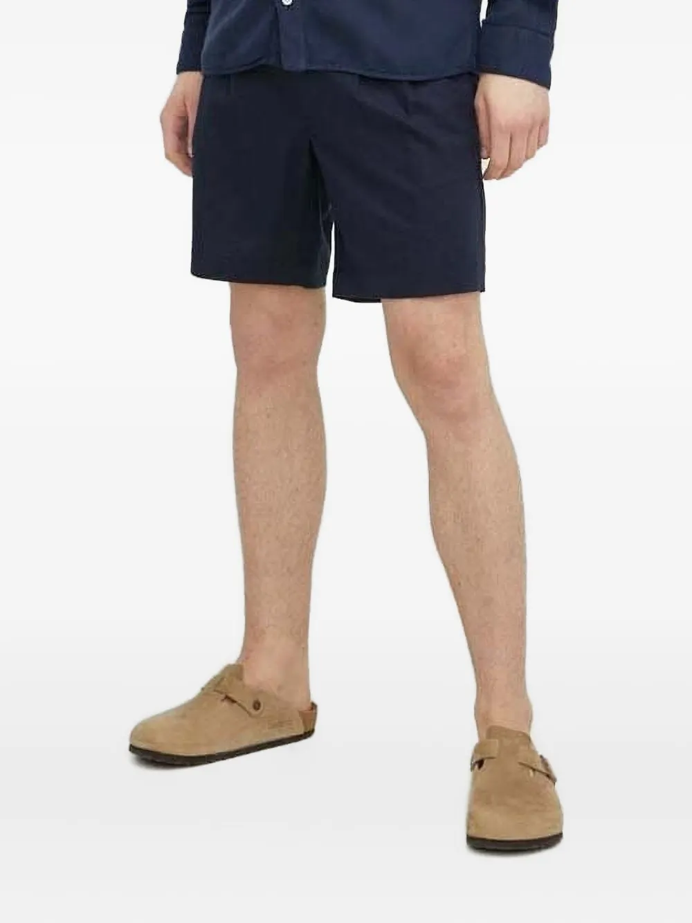 Bruuns Bazaar button-fastening shorts | Blue | Image 1