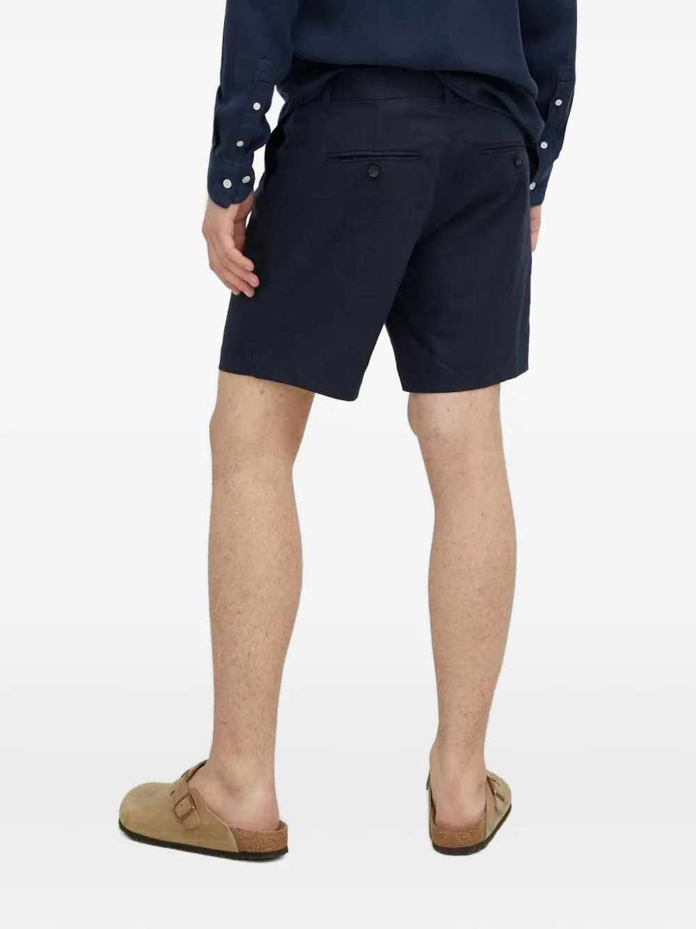 Bruuns Bazaar button-fastening shorts | Tailored Shorts | Image 2