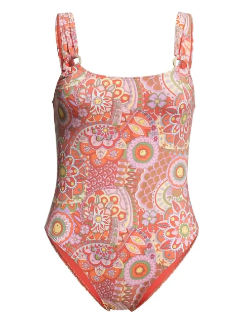 Billabong paisley-print swimsuit