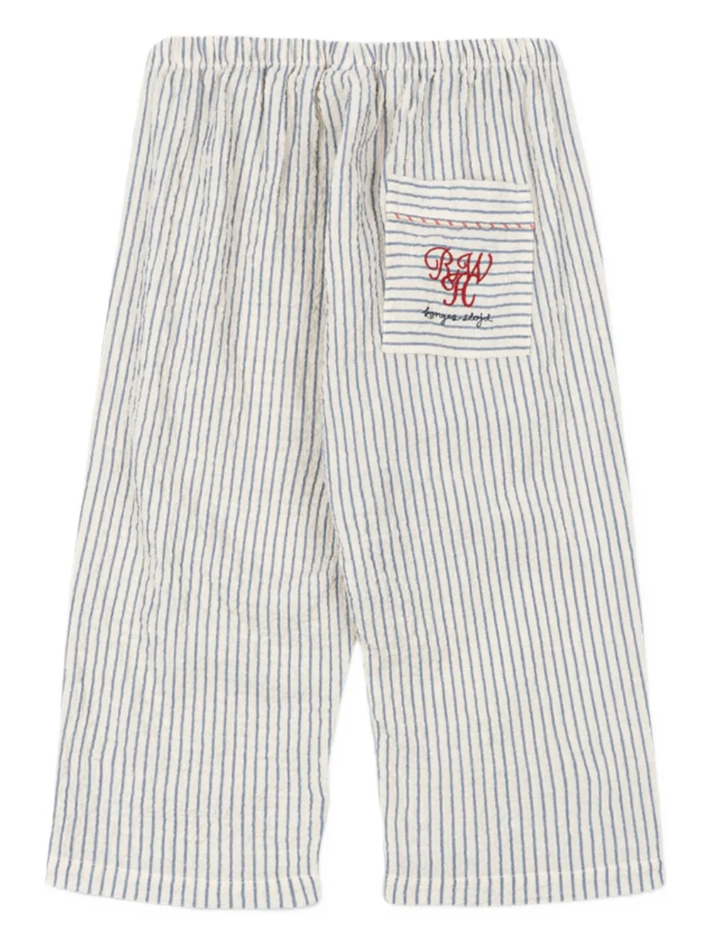 Konges Sløjd Gestreepte broek Beige