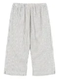 Konges Sløjd striped trousers - Neutrals