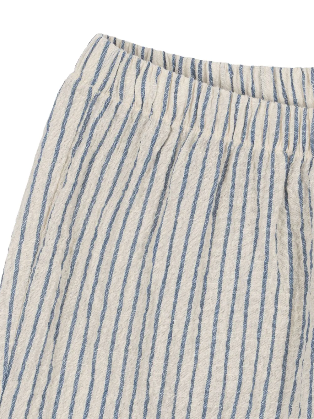 Konges Sløjd Gestreepte broek Beige