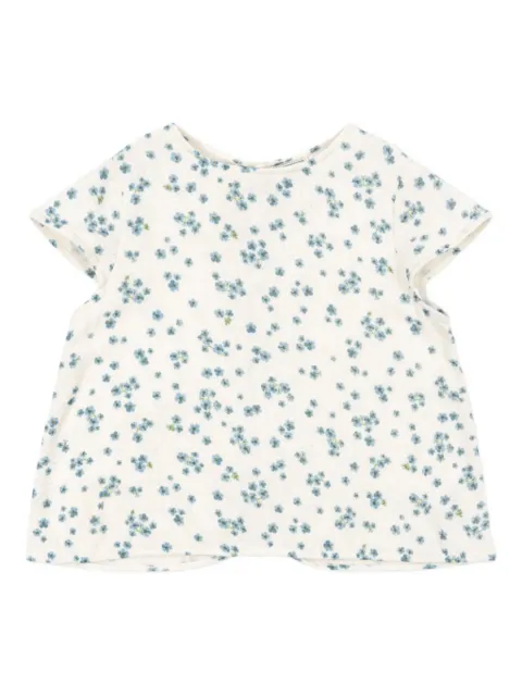Konges Sløjd floral-print short-sleeve top