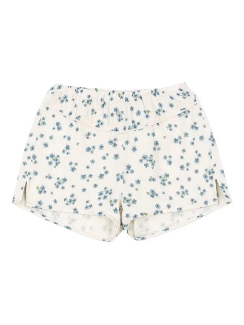 Konges Sløjd Shorts met bloemenprint Wit