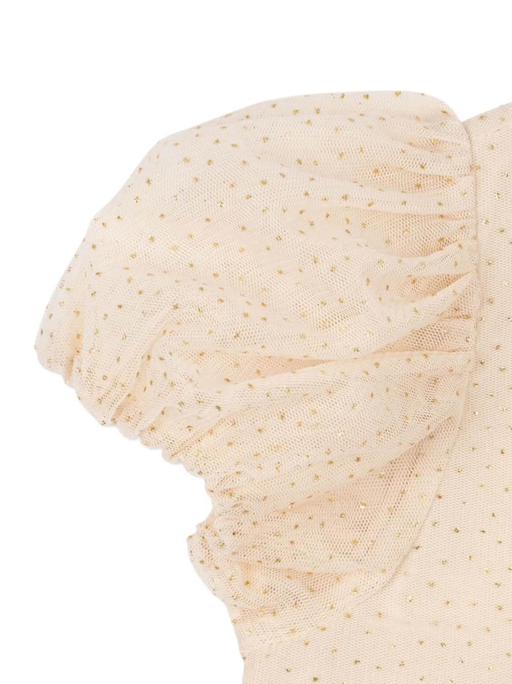 Konges Sløjd x RHW Bella sequinned floral tulle dress Beige