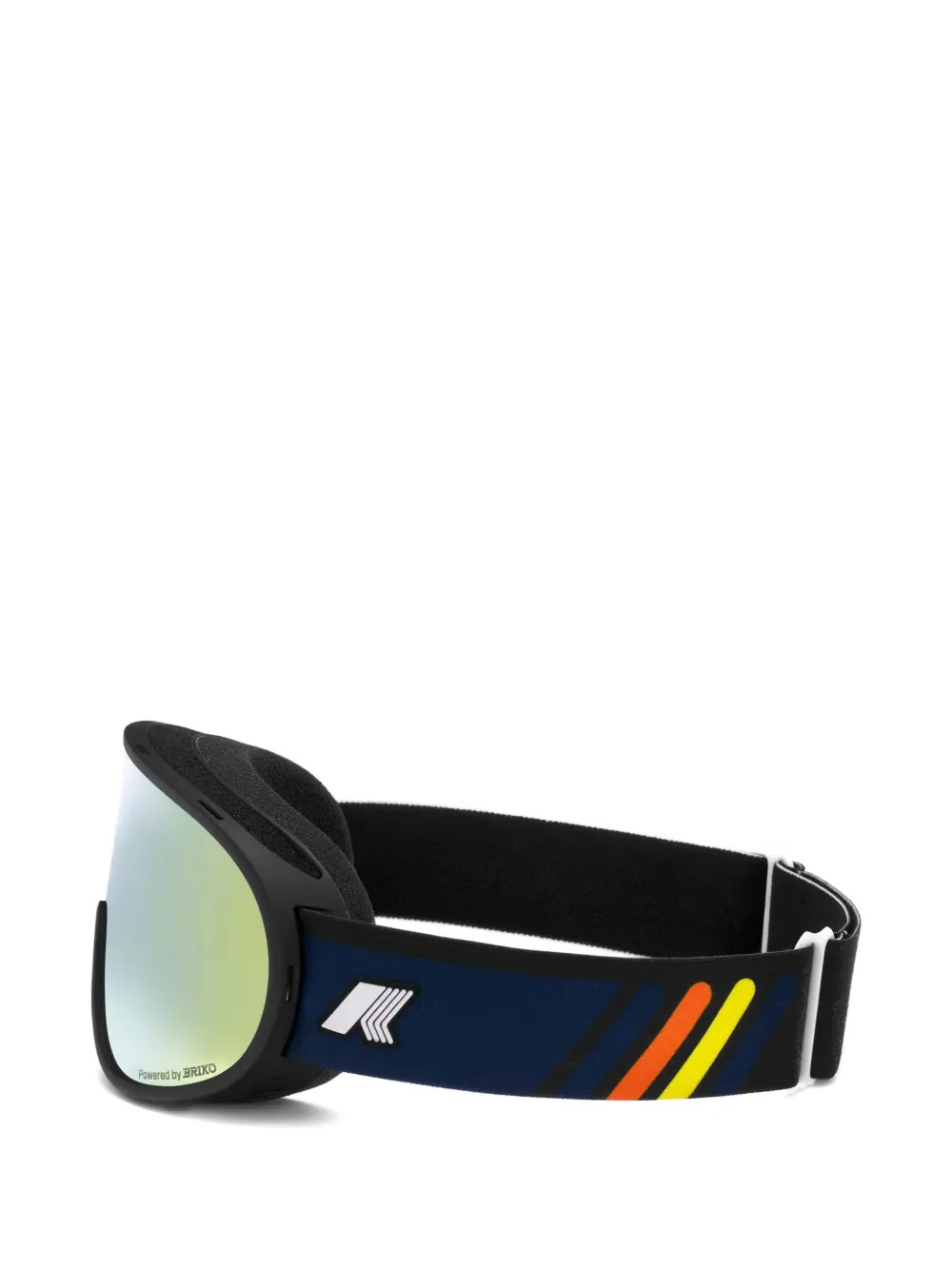 K-Way Manny skibril met gestreept bandje Blauw