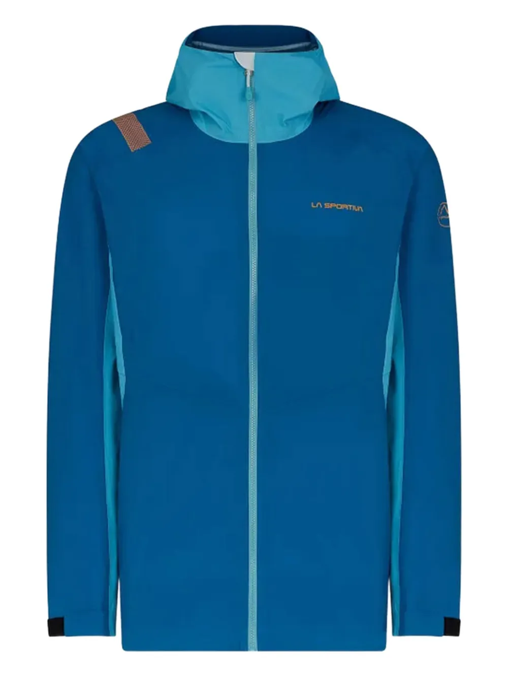 Discover hooded panelled jacket