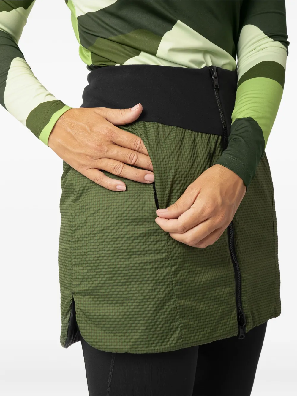 LAMUNT Irmi quilted zip-front skirt | Straight Skirts | Image 2