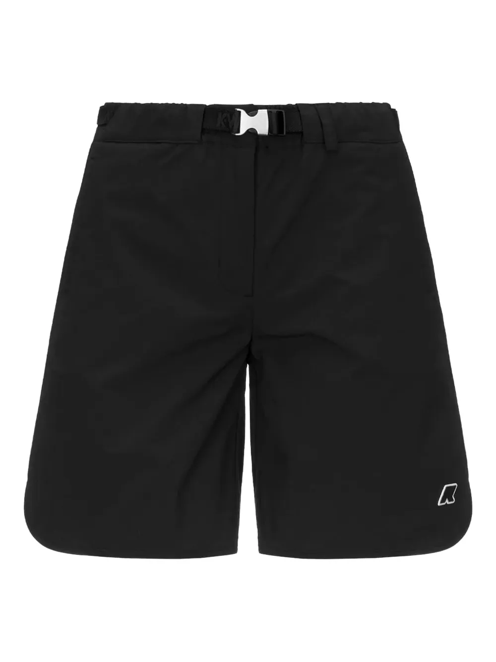K-Way Shorts Hiky con fibbia - Nero