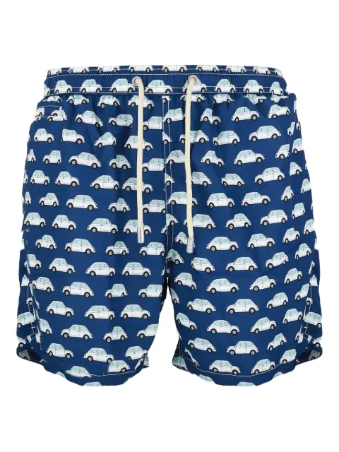 MC2 Saint Barth car-print swim shorts