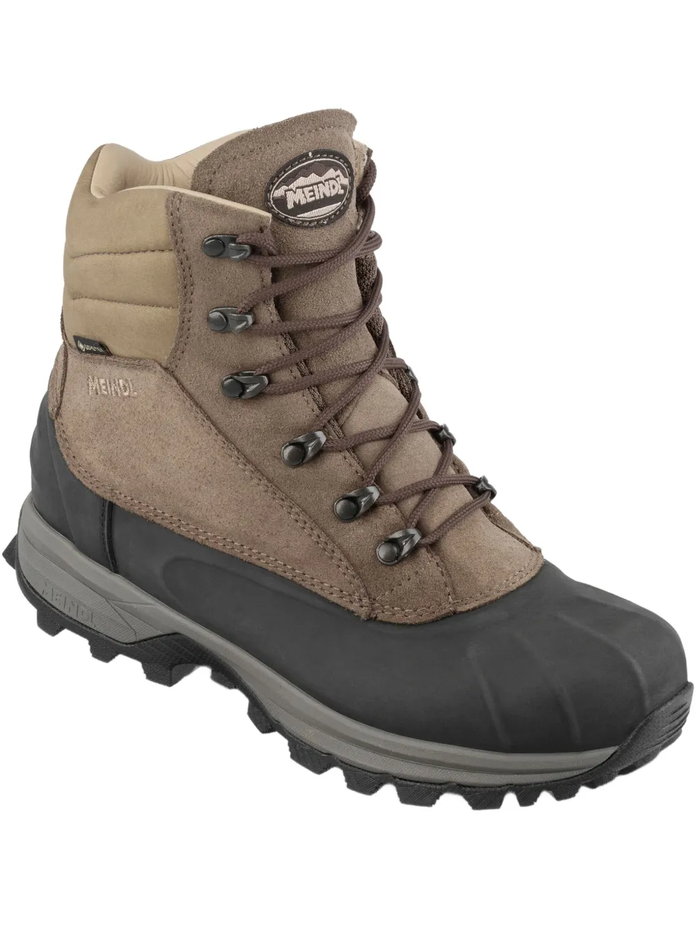 Meindl lace-up leather boots - Marrone