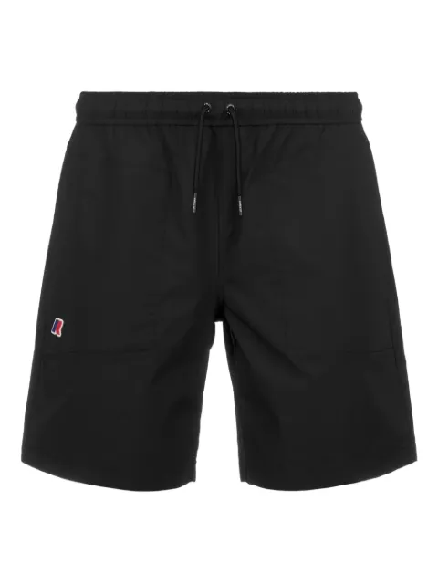 K-Way drawstring logo-detail track shorts