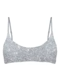 MC2 Saint Barth Judy bikini top - Silver