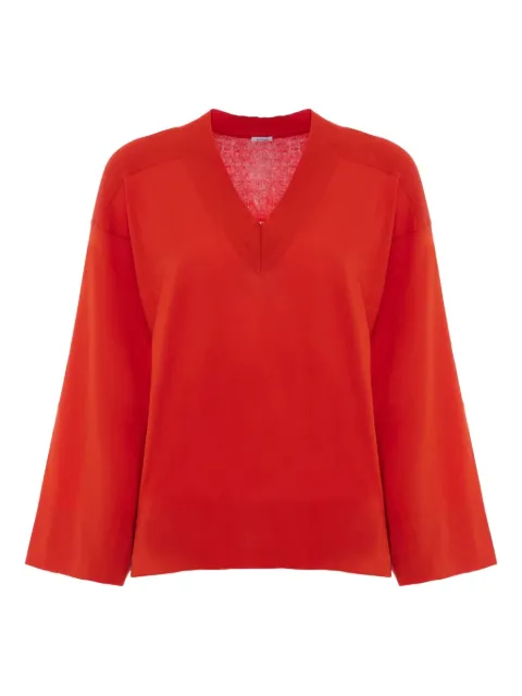 Malo v-neck wide-sleeve sweater
