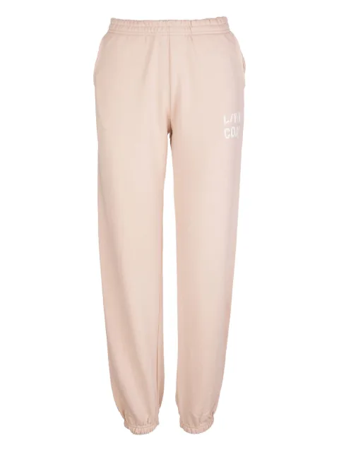 LIVINCOOL logo-print cotton joggers