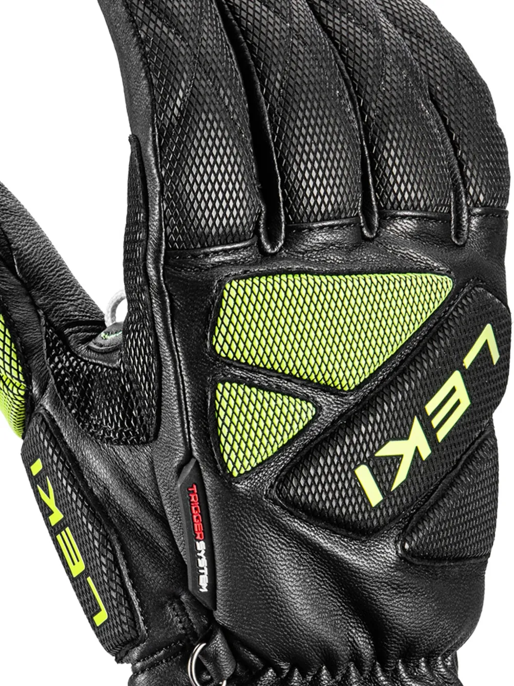 LEKI Venom DH 3D skihandschoenen Zwart